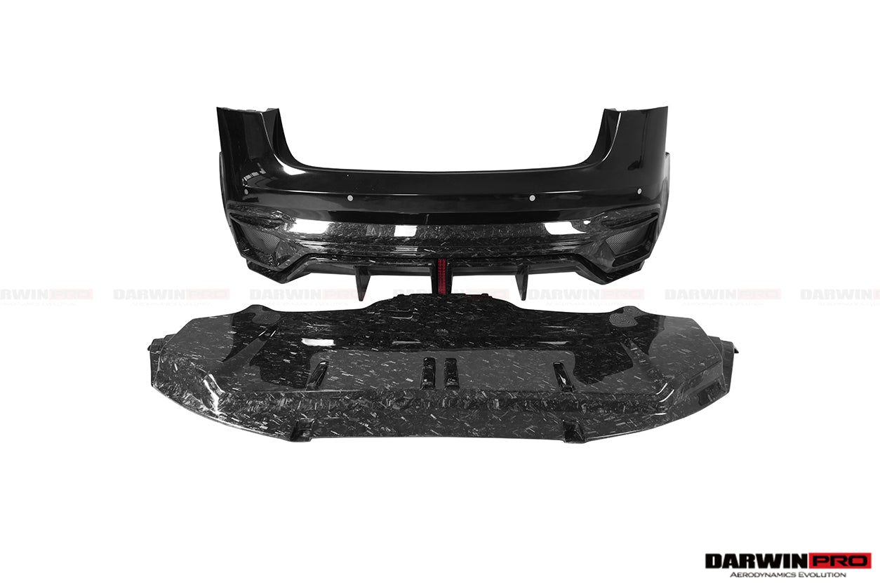 2017 - 2020 Tesla Model 3 IMP Performance Partial Carbon Fiber Rear Bumper